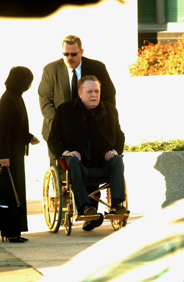 Larry Flynt at US District Court in DC