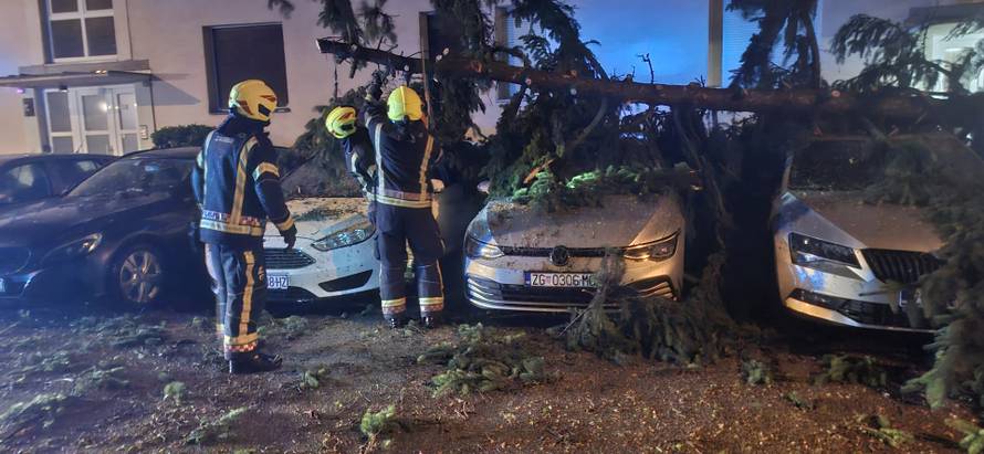 Evo koliko su vatrogasci imali intervencija zbog oluje