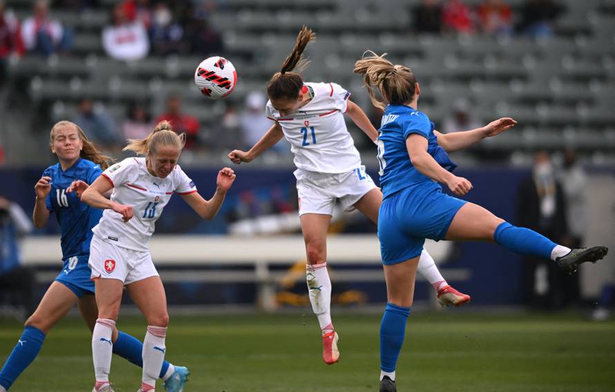 Soccer: 2022 SheBelieves Cup-Czech Republic at Iceland