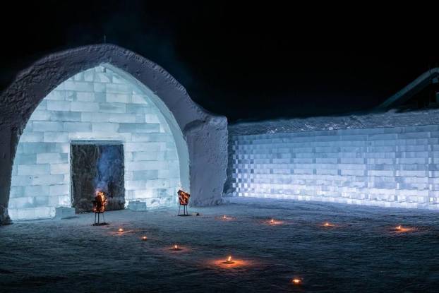 FOTO Hotel koji se svake godine otopi: IceHotel izgleda kao umjetnička galerija od leda