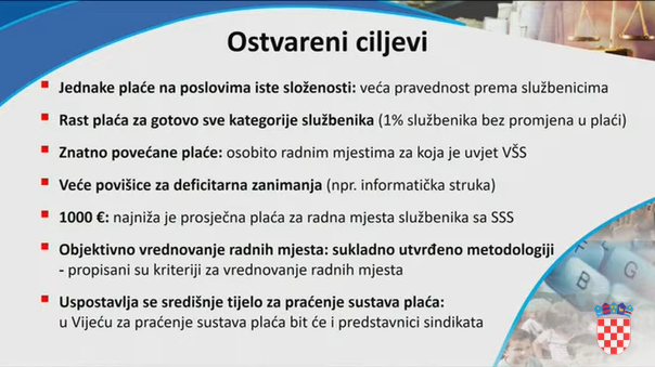 VIDEO Pred izbore digli plaće: Ovoliko će dobivati zaposleni u državnom i javnom sektoru!