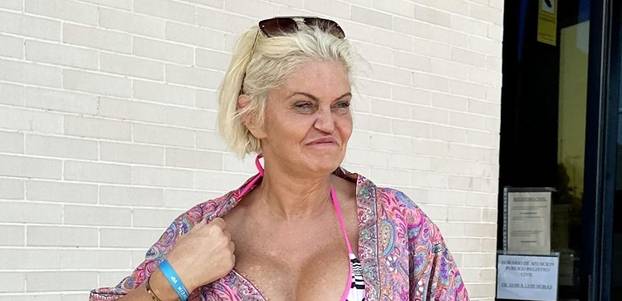 *PREMIUM-EXCLUSIVE* MUST CALL FOR PRICING BEFORE USAGE - Former Eastenders actress Danniella Westbrook pictured leaving court in Spain after attending due to a fine for €30 euros which escalated to €3500 euros!!!*PICTURES TAKEN ON 15/08/2023*