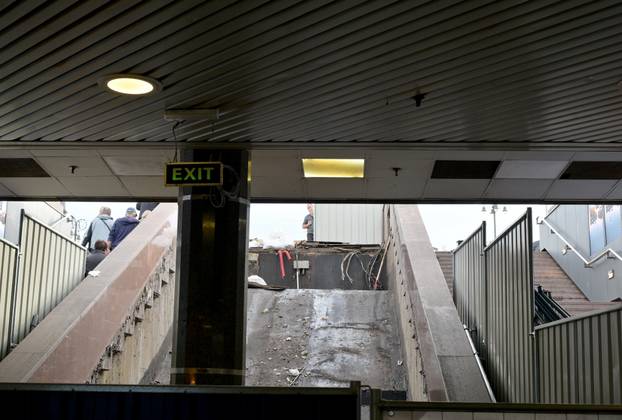 Zagreb: U tijeku su radovi na obnovi pokretnih stepenica Importanne centra 