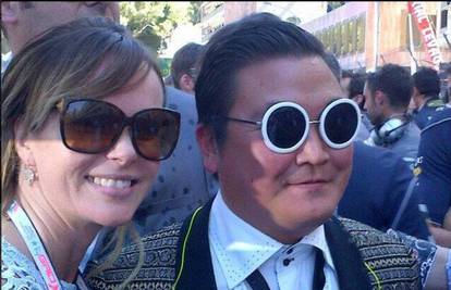 Nakon Cannesa, lažni Psy bio u Monte Carlu, Hoff ga 'skužio'
