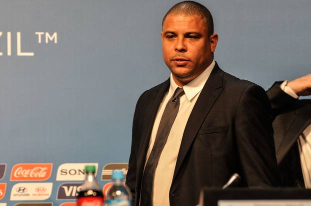 Ronaldo Nazario, former player, during technical meeting for the FIFA World Cup 2014 in Florianopolis