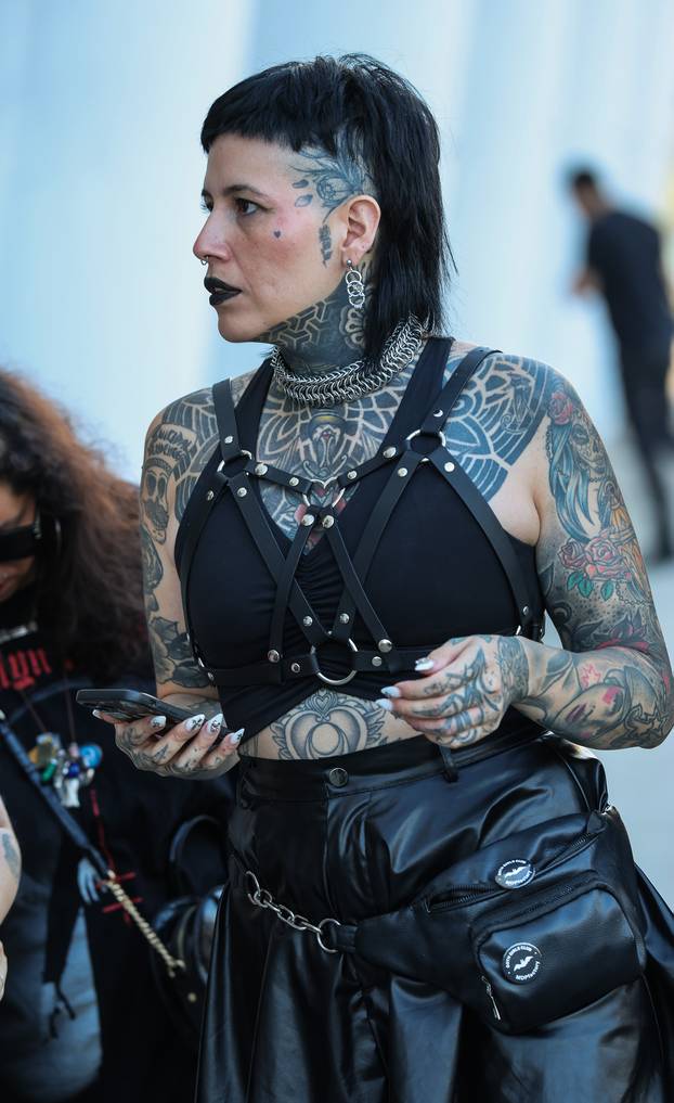 Zagreb: Atmosfera oko Arene uoci koncerta Marilyna Manson.