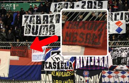 Hajduku prijeti drastična kazna zbog poruke 'Maksovi mesari'?