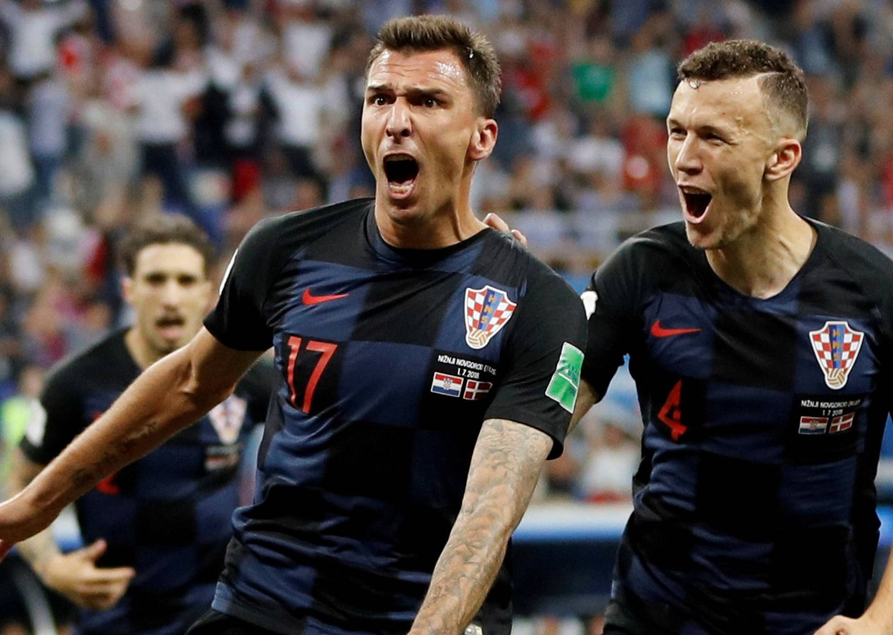 World Cup - Round of 16 - Croatia vs Denmark