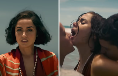 Ana de Armas u vrućem klinču s dva muškarca na plaži: Izašao je trailer za njezin novi film...