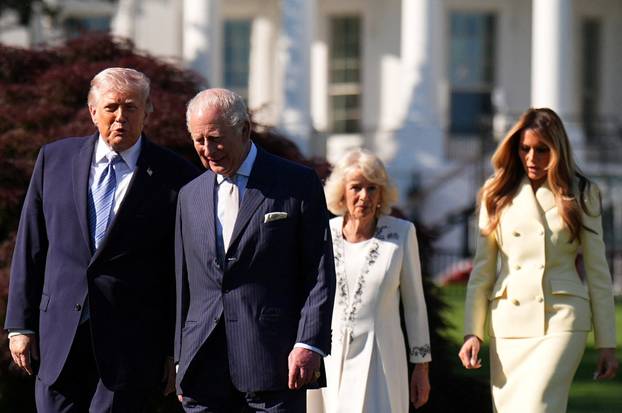 Britain's King Charles and Queen Camilla in the United States for state visit