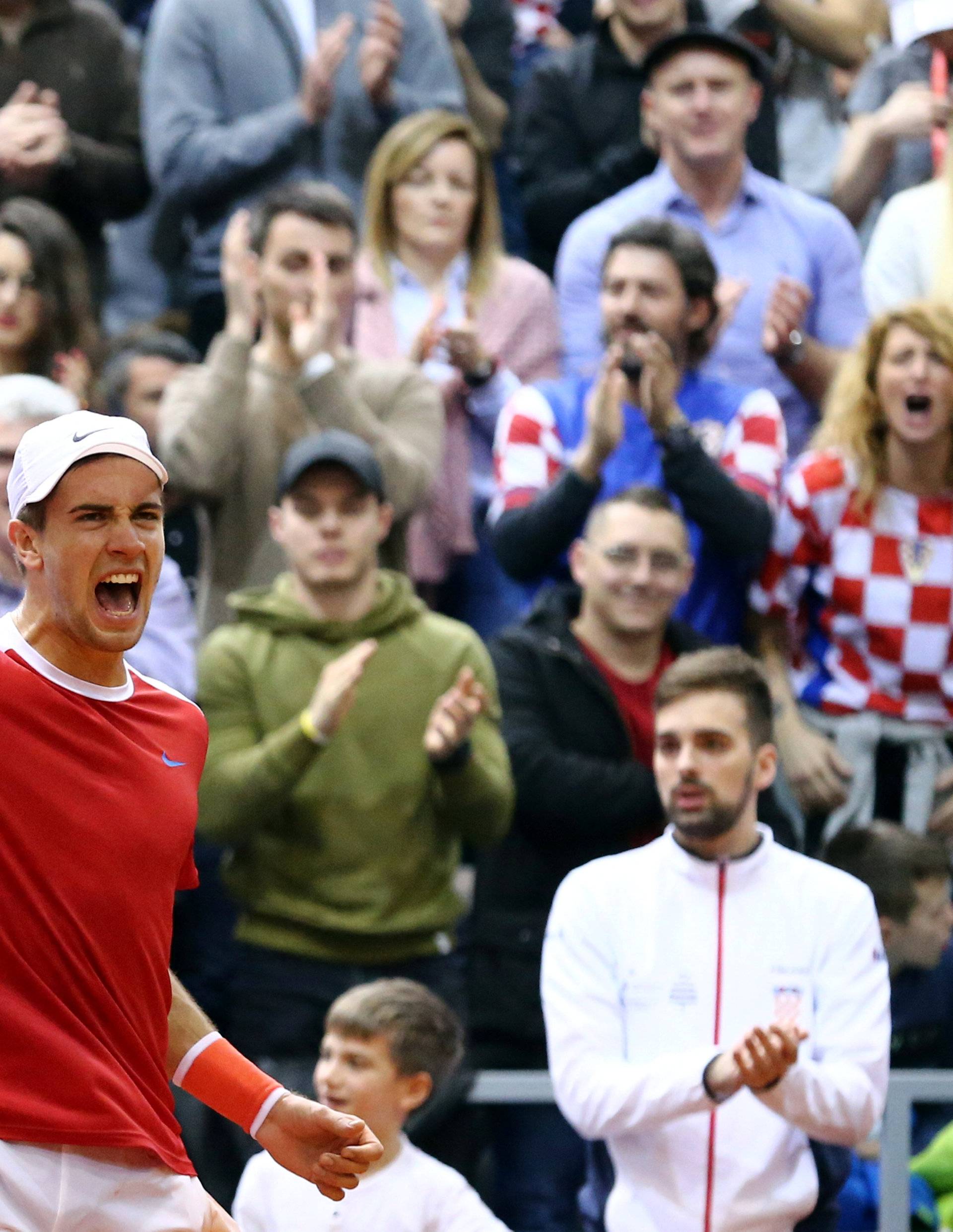 Davis Cup - World Group First Round - Croatia v Canada