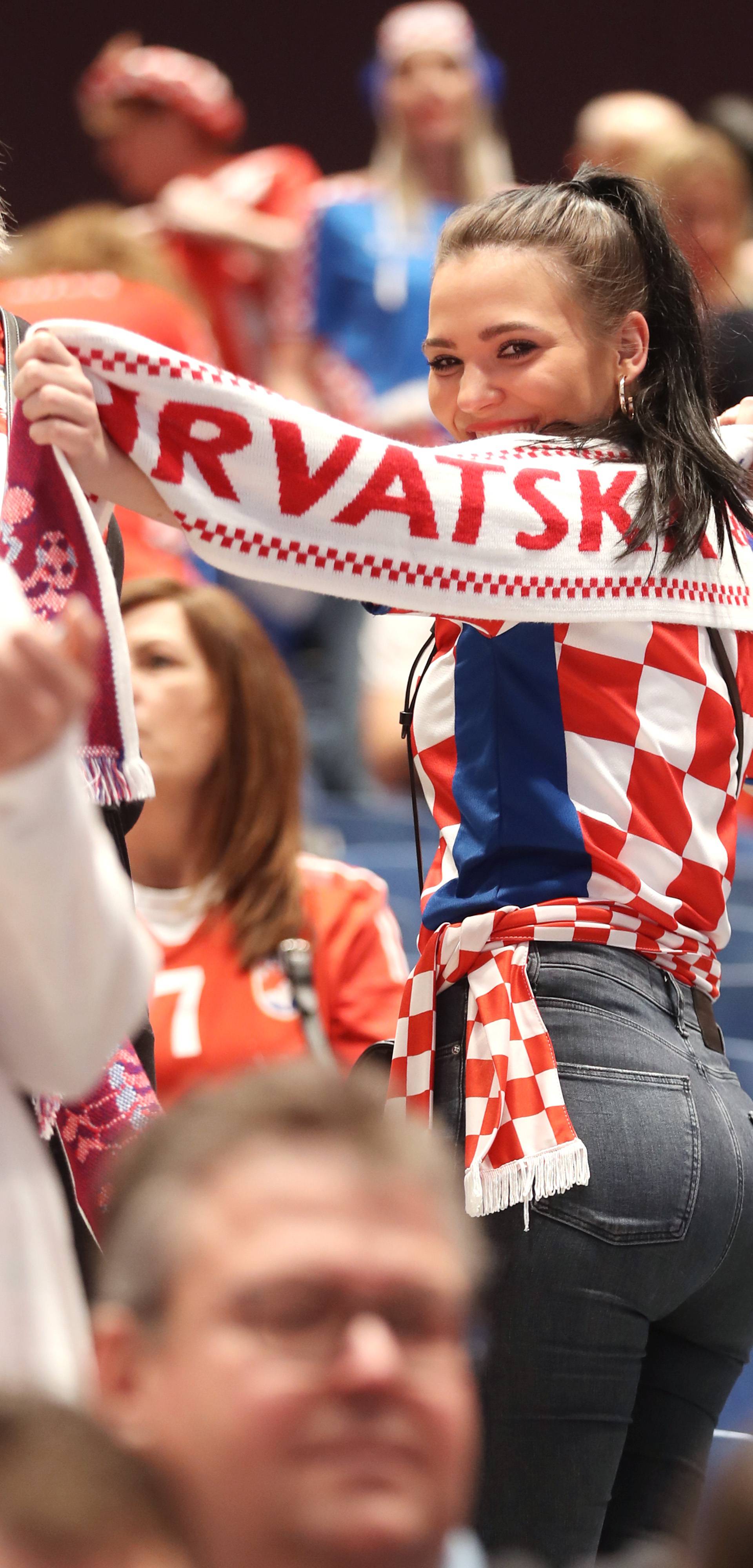 Graz: Atmosfera u dvorani uoči utakmice Hrvatska - Srbija