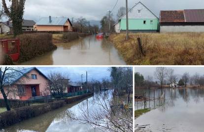 Poplave u okolici Gospića: Pet je kuća poplavljeno, postavljene su izvanredne mjere obrane