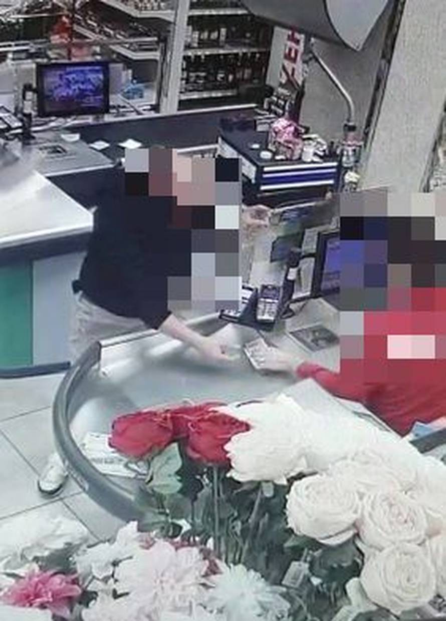 Pogledajte kako je drski lopov u Dalmaciji prevario blagajnicu