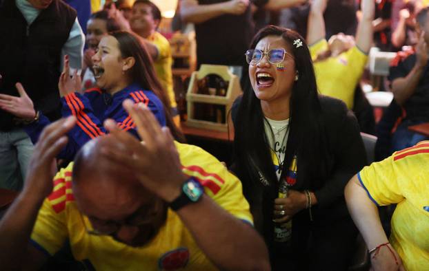 FIFA World Cup 2026 - Round of 16 - Switzerland v Colombia - Fans gather in Bogota