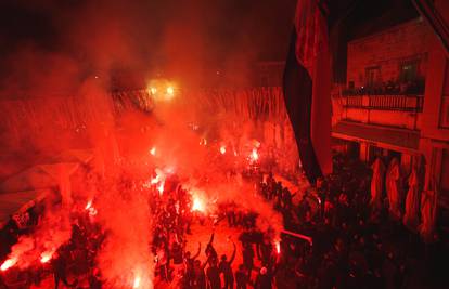 Krvavo smo ovo izborili: Zadar burno proslavio osvajanje Kupa