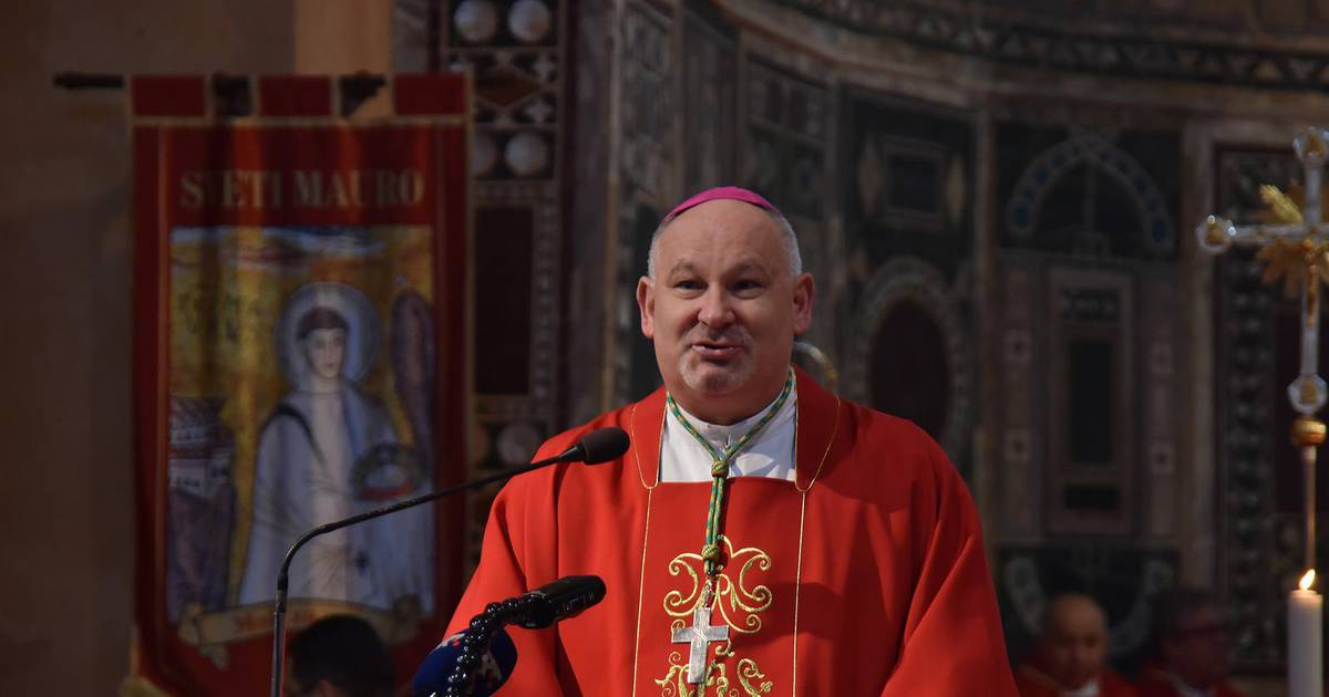Today we barely fit in the cathedral, Bishop of Krk tells the faithful