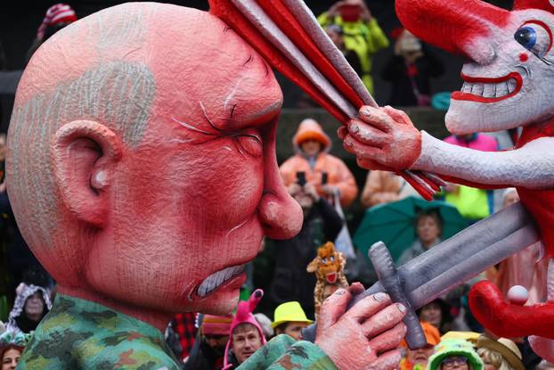 Rose Monday parade in Dusseldorf