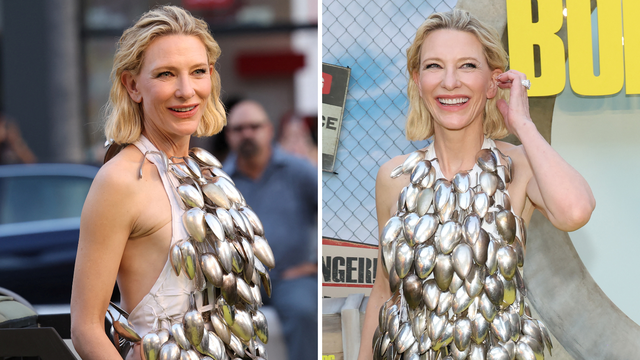 Da, dobro vidite! Cate Blanchett uskočila u neobičan top od žlica!