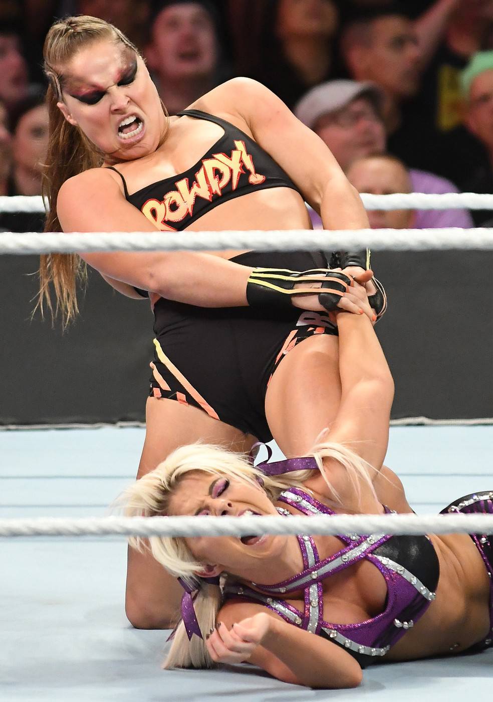 Ronda Rousey Defeated Alexa Bliss At The Barclays Center In New York