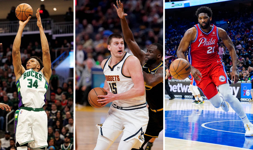 Antetokounmpo, Jokić i Embiid u utrci za MVP u sezoni 2021/22.