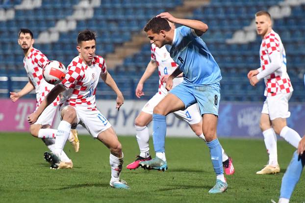 Varaždin: Prijateljska utakmica U-21 reprezentacija, Hrvatska - Izrael