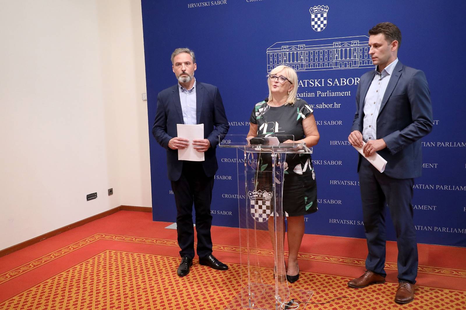 Zagreb: Konferencija za medije Kluba zastupnika Mosta nezavisnih lista o zdravstvu