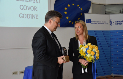 Premijer je primio nagradu za najbolji Europski govor godine