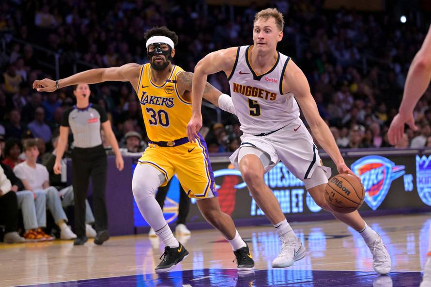 NBA: Denver Nuggets at Los Angeles Lakers