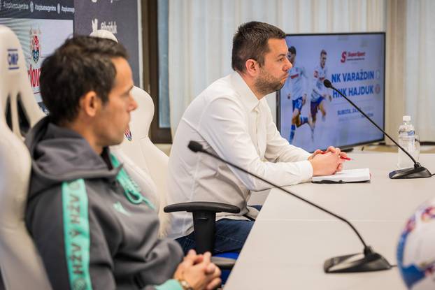 Split: Mislav Karoglan odr&zcaron;ao konferenciju za medije uo&ccaron;i utakmice protiv Vara&zcaron;dina