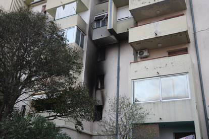 Šibenik: Izbio je  požar u stanu stambene zgrade, tri osobe su lakše ozlijeđene 