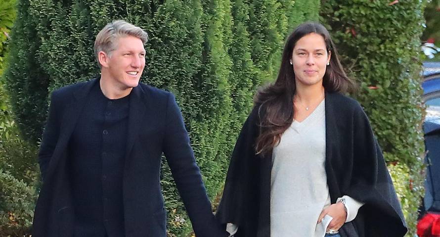 Bastian Schweinsteiger and Ana Ivanovic Sighting - Cheshire