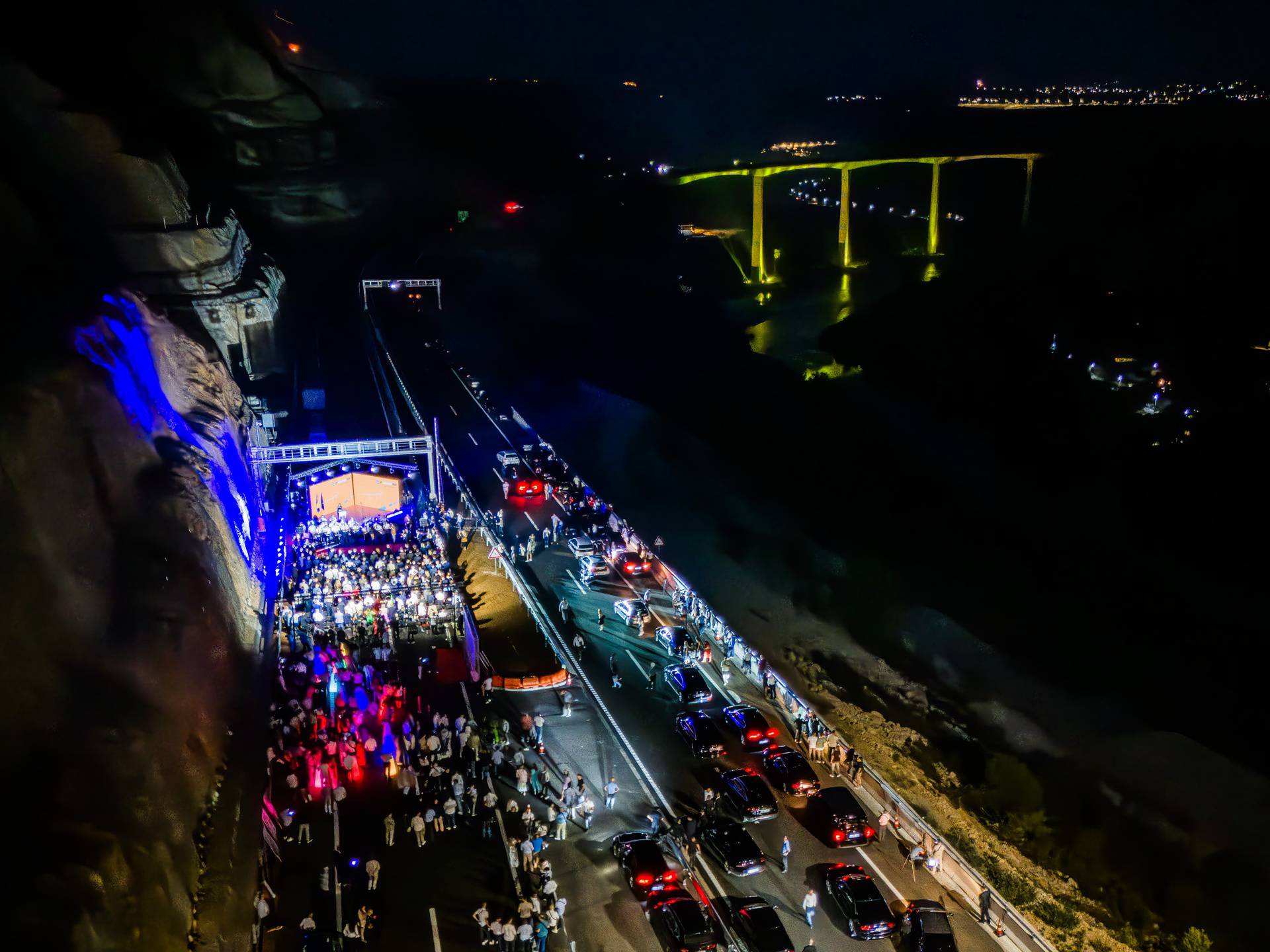 Mostar: Fotografije sa svečanog otvorenja Mosta Hercegovina snimljene dronom