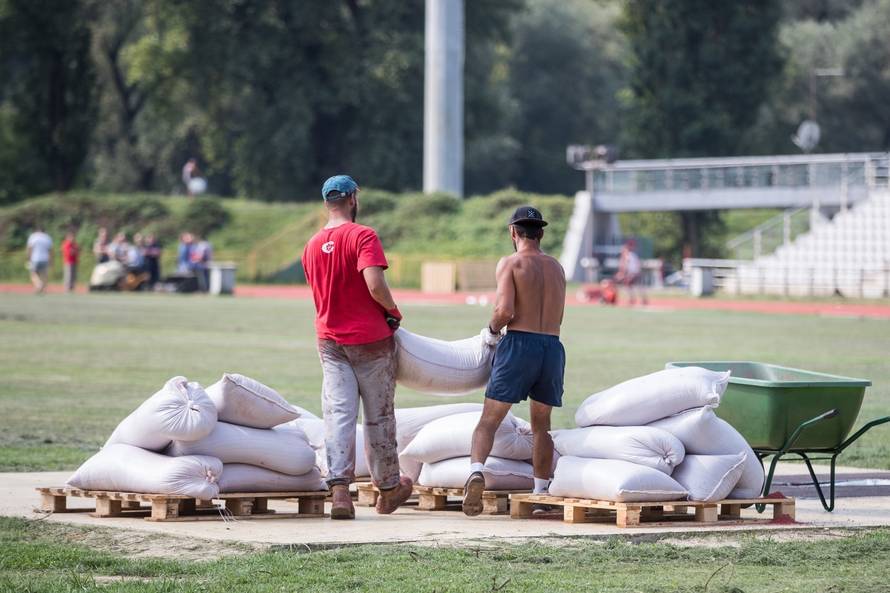 Zagreb: Radovi na atletskoj stazi na Mladosti uoÄi HanÅ¾ekoviÄevog memorijala