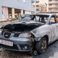 Požar u Zadru: Izgorjela su 4 kontejnera i jedan automobil