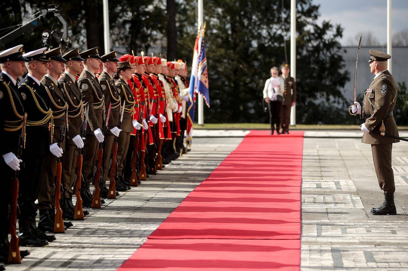 Generalna proba za inauguraciju novog predsjednika Zorana Milanovića