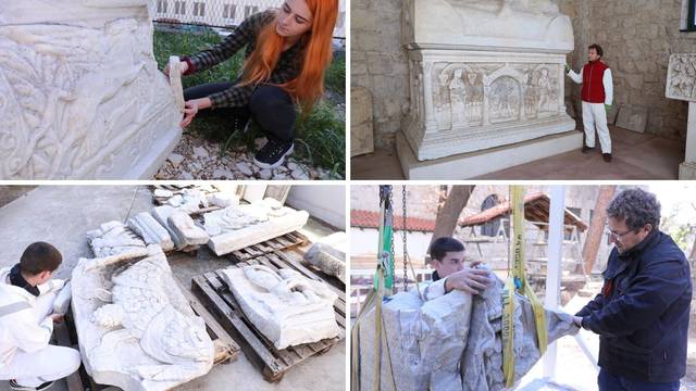 Najveći u Dalmaciji: ‘Kad sastavimo ovaj sarkofag od 15 tona, to će biti prava senzacija’