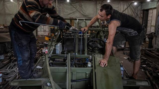 Volunteers design and manufacture Fast Attack Vehicles for Ukrainian Armed Forces, in Zaporizhzhia