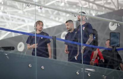 VIDEO Hrvatski reprezentativci otišli su na završnicu Lige nacija