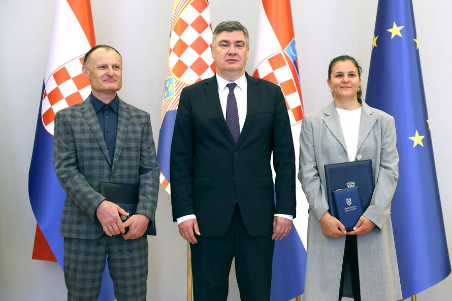 Zagreb: Zrinka i Amir Ljutić odlikovani Redom Danice hrvatske