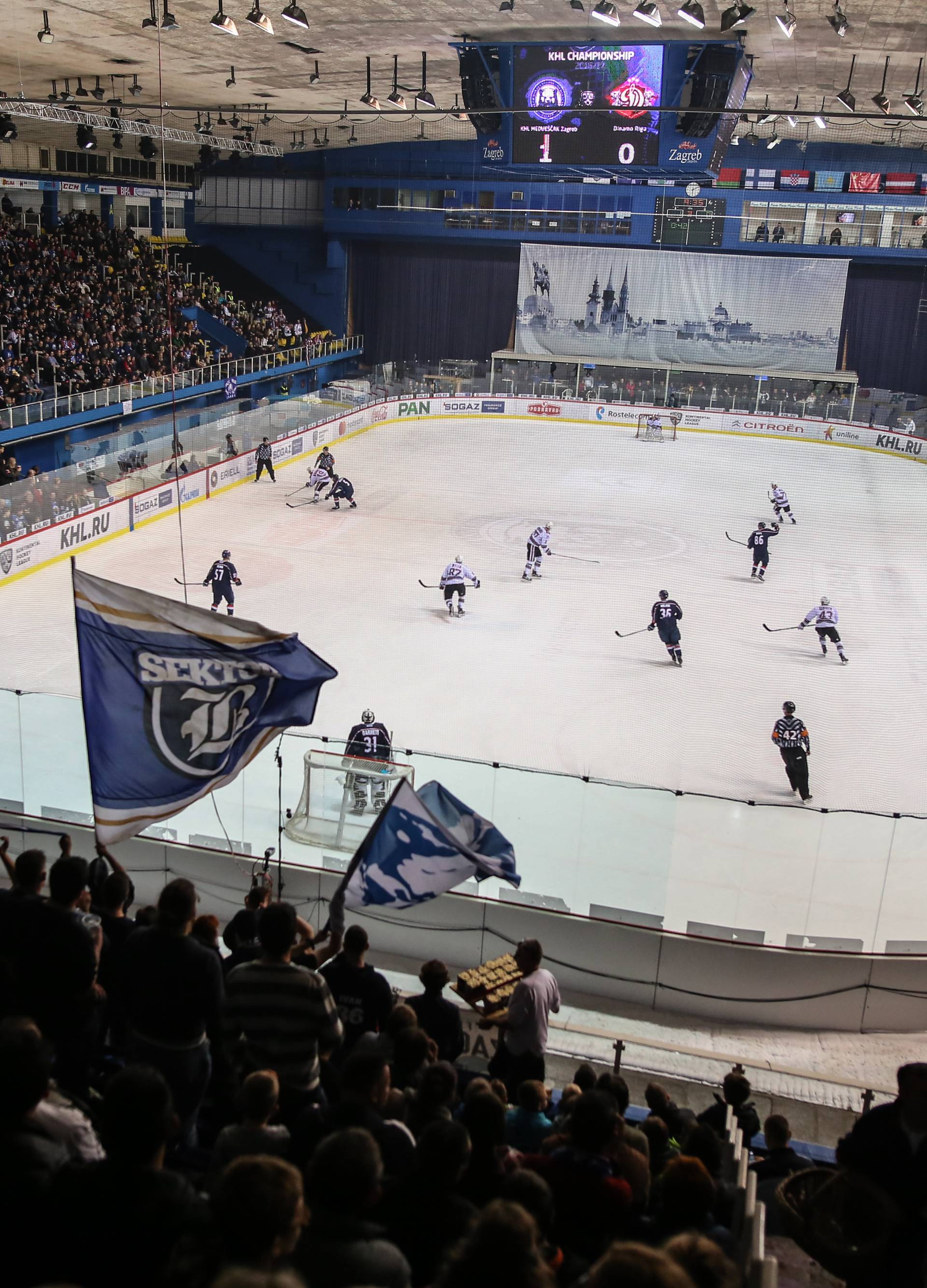 KHL Medvescak - Dinamo Riga