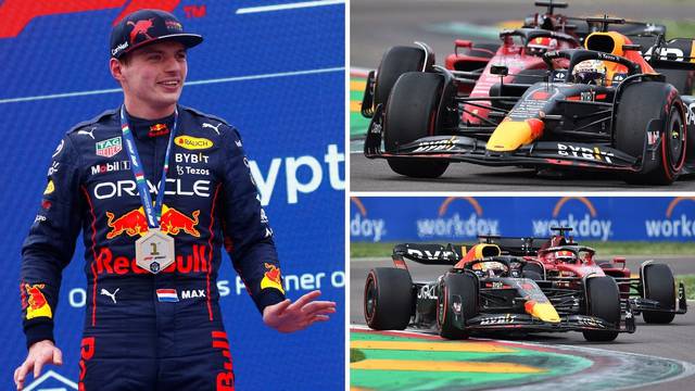 VIDEO Spektakularni sprint u Imoli: Max fantastično pretekao Leclerca, novi debakl Hamiltona