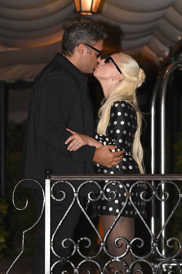 Lady Gaga And Michael Polansky Arrive At Cipriani Hotel During Venice Festival - 2 Sep 2024