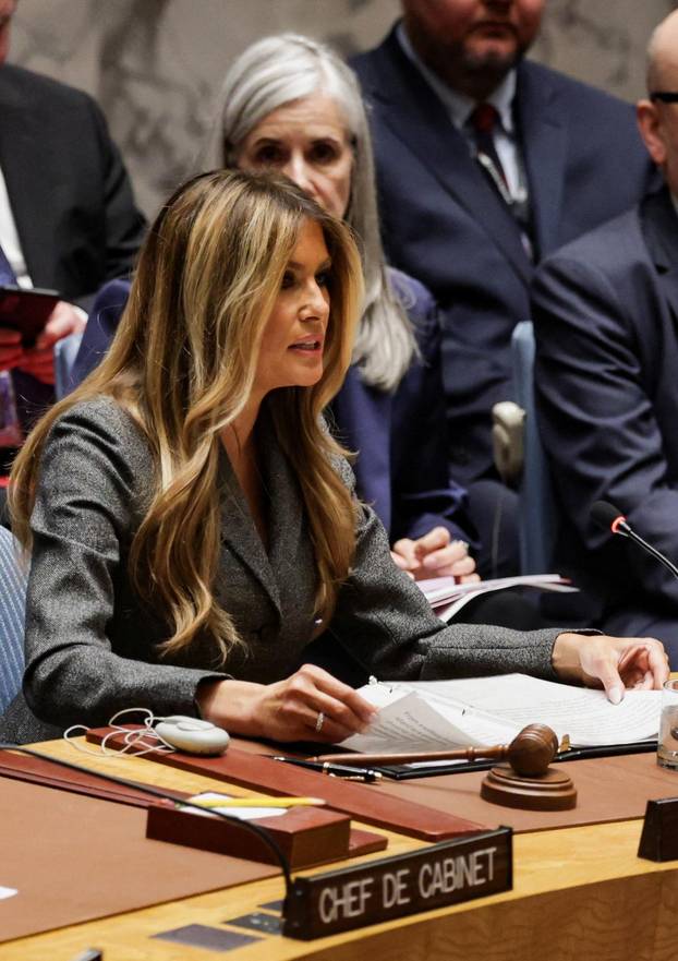 United Nations Security Council meeting in New York City