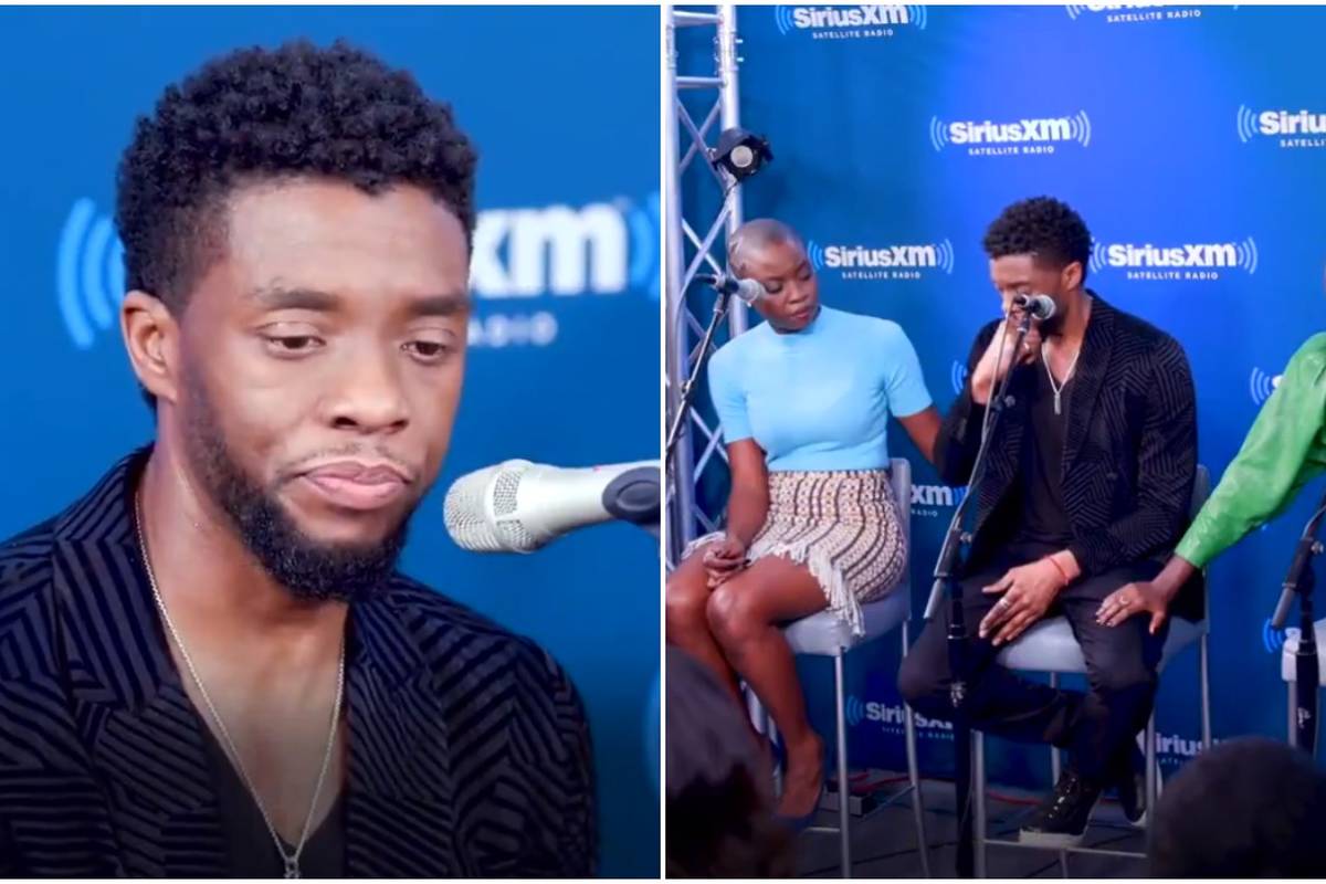 Chadwick pričao o bolesnoj djeci pa se rasplakao tijekom showa