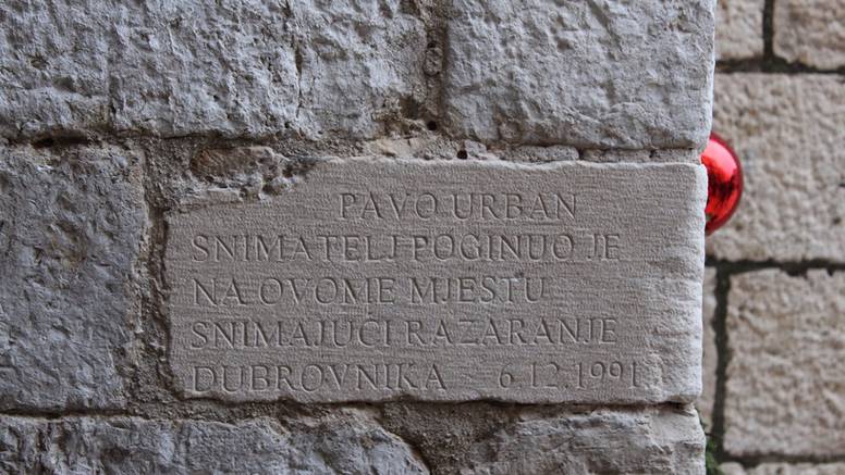 U Dubrovniku otkriveno spomen-obilježje Pavi Urbanu