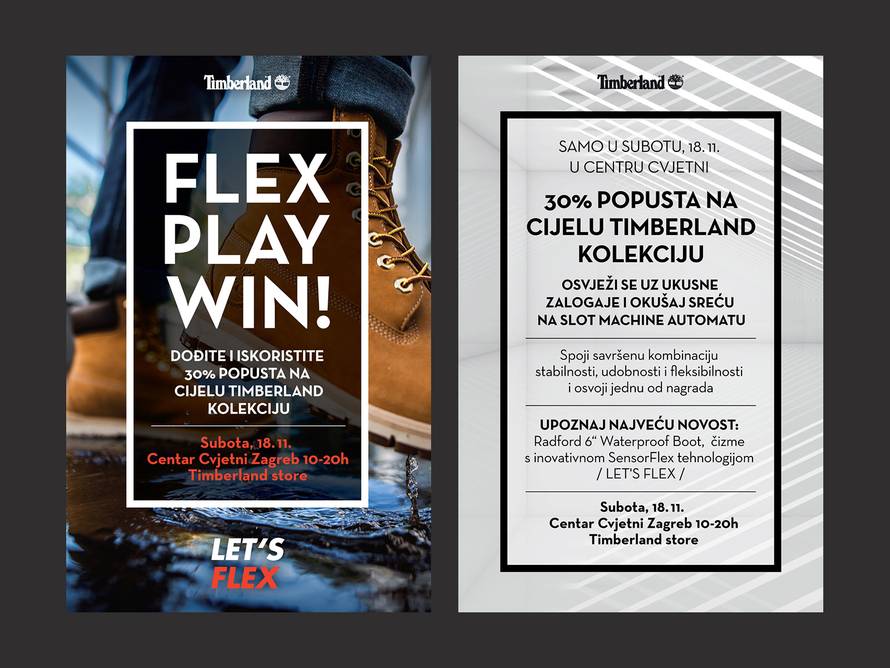 30% popusta na cijelu Timberland kolekciju