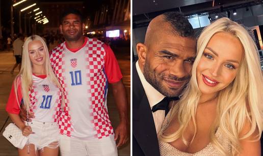 FOTO MMA zvijezda i supruga plesa&ccaron;ica podr&zcaron;ali su 'vatrene'. Hrvatska im je kao drugi dom