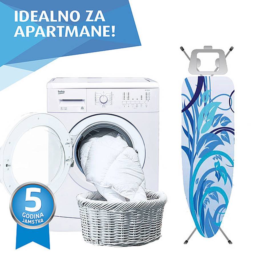 Mala ali funkcionalna perilica za rublje za svaku kupaonicu