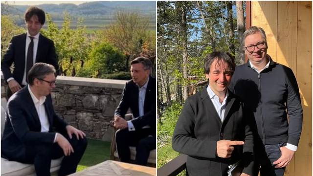 Grašin kum Tomaž u restoranu ugostio Vučića i Pahora: 'Čast mi je. Moja dva predsjednika'